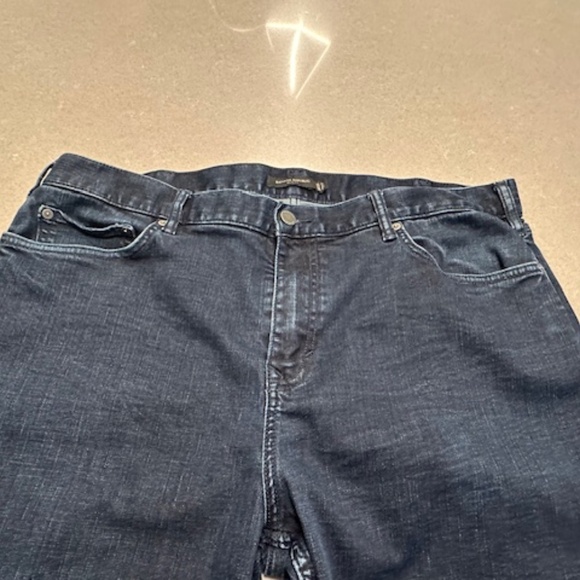 Banana Republic Men's Slim Fit 38x32 Straight Leg Darker Wash - Picture 4 of 8